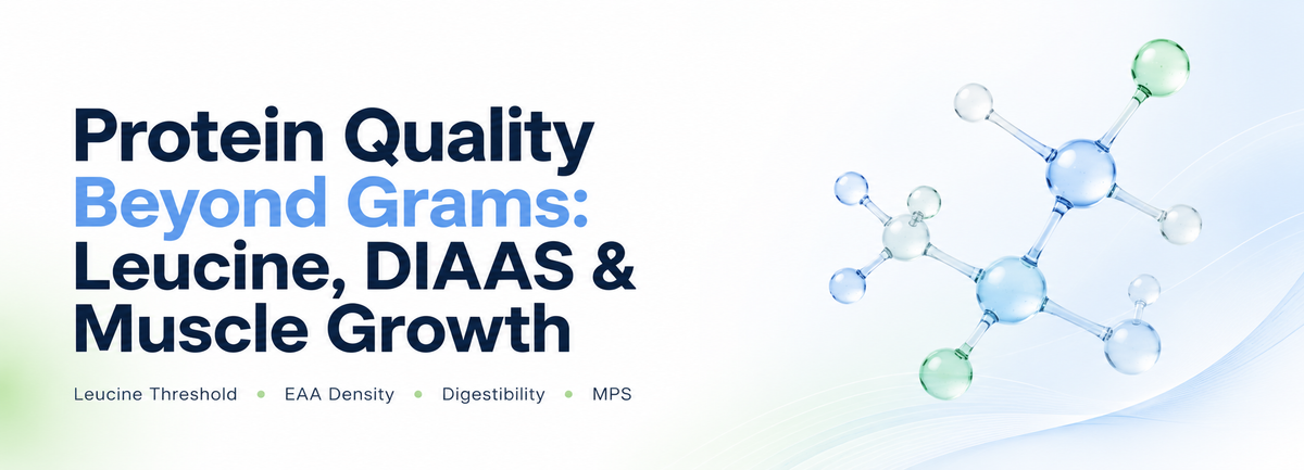 Protein Quality Beyond Grams: Leucine, DIAAS & Muscle Growth