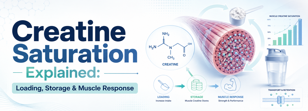 Creatine Saturation Explained: Loading, Storage & Muscle Response