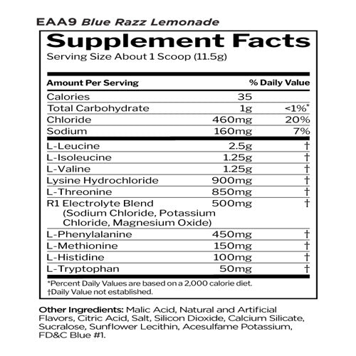 Rule 1 Essential Amino 9
