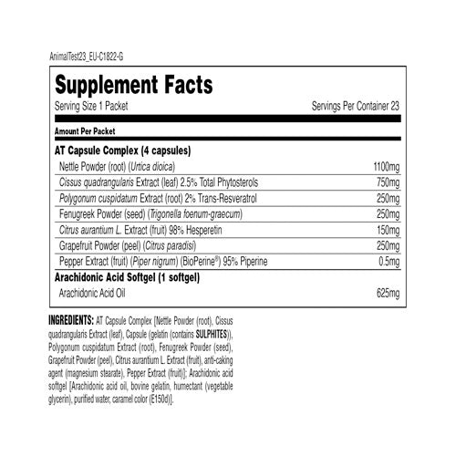 Universal Nutrition Animal Test
