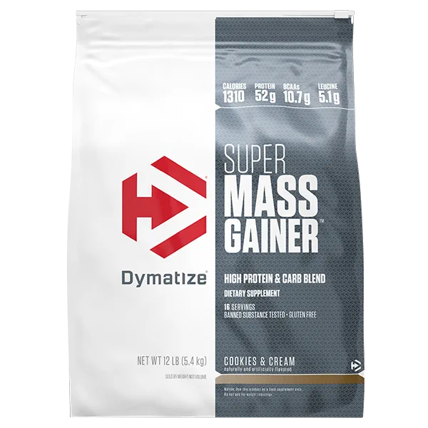 Dymatize Super Mass Gainer - Dymatize_SuperMassGainer_12lb_Cookies&Cream