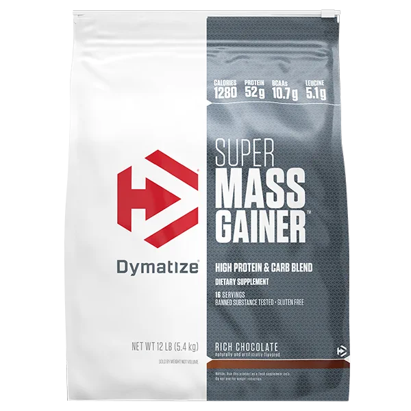 Dymatize Super Mass Gainer - Dymatize_SuperMassGainer_12lb_RichChocolate