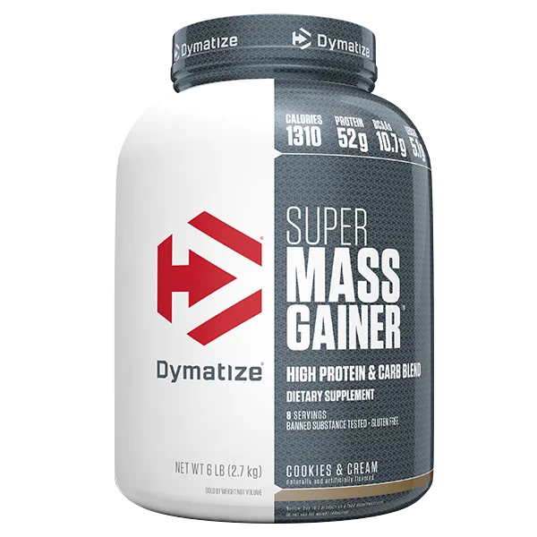 Dymatize Super Mass Gainer - Dymatize_SuperMassGainer_6lb_Cookies&Cream