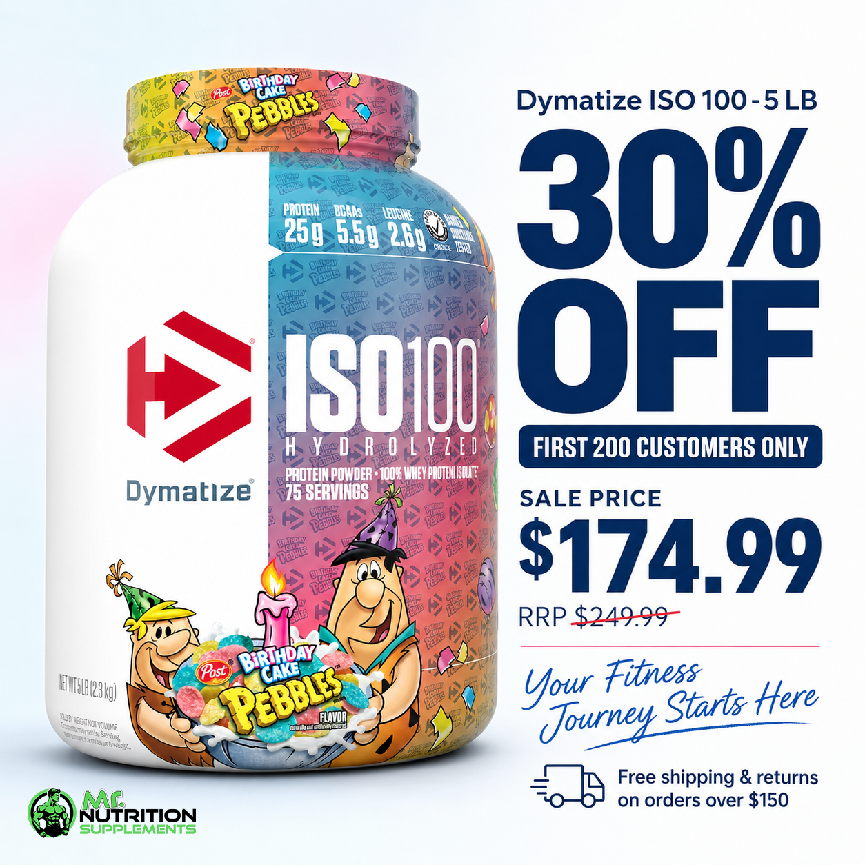 Dymatize ISO 100 - 5 LB