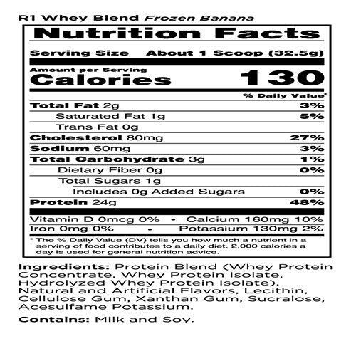 Rule 1 Whey Blend - 2LB