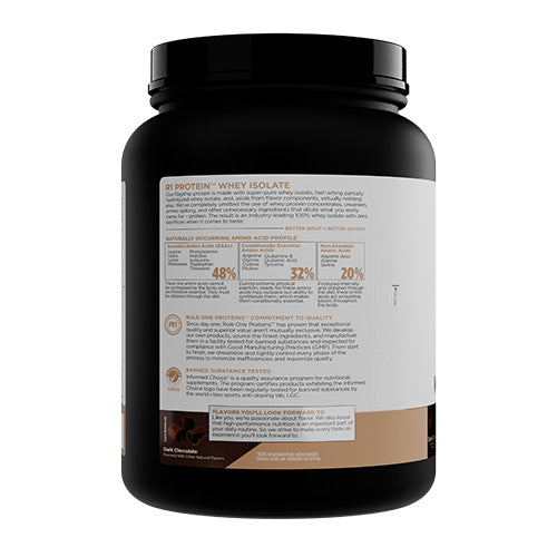 Rule 1 Natural Whey Isolate