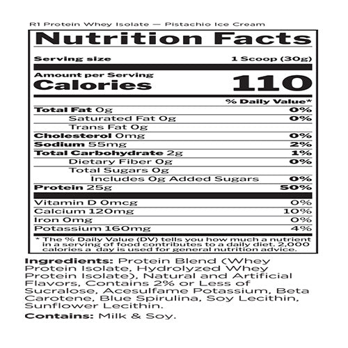 Rule 1 Whey Isolate - 5 LB