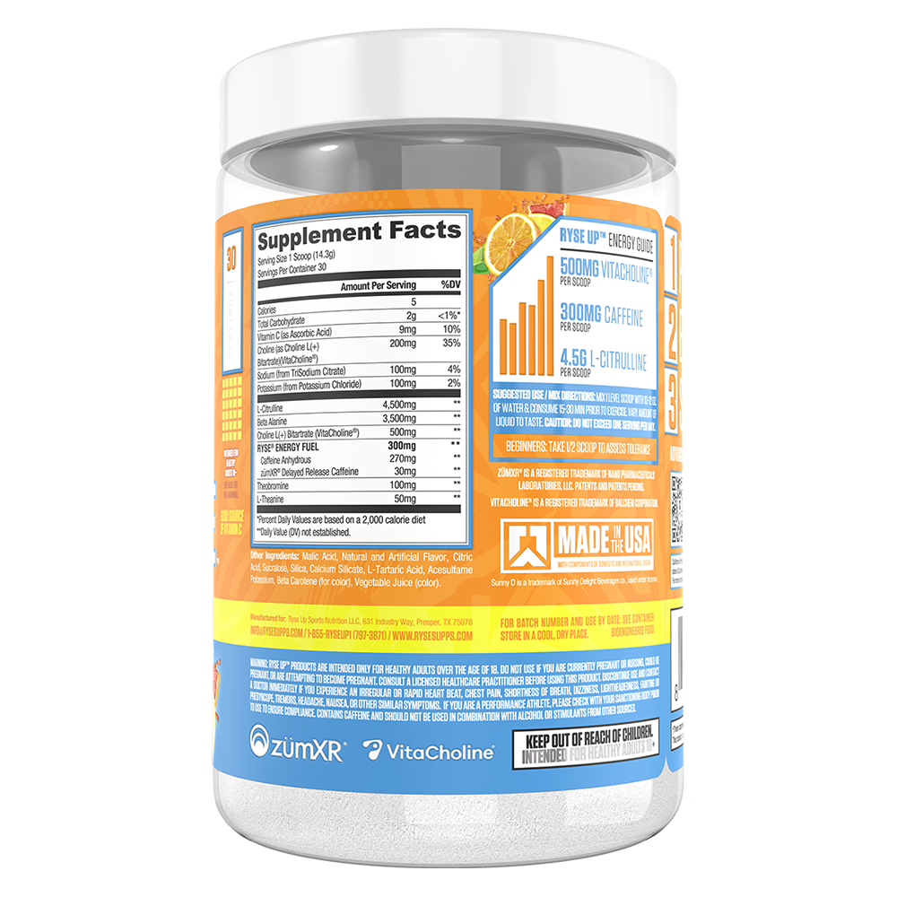 Ryse Loaded Pre Workout