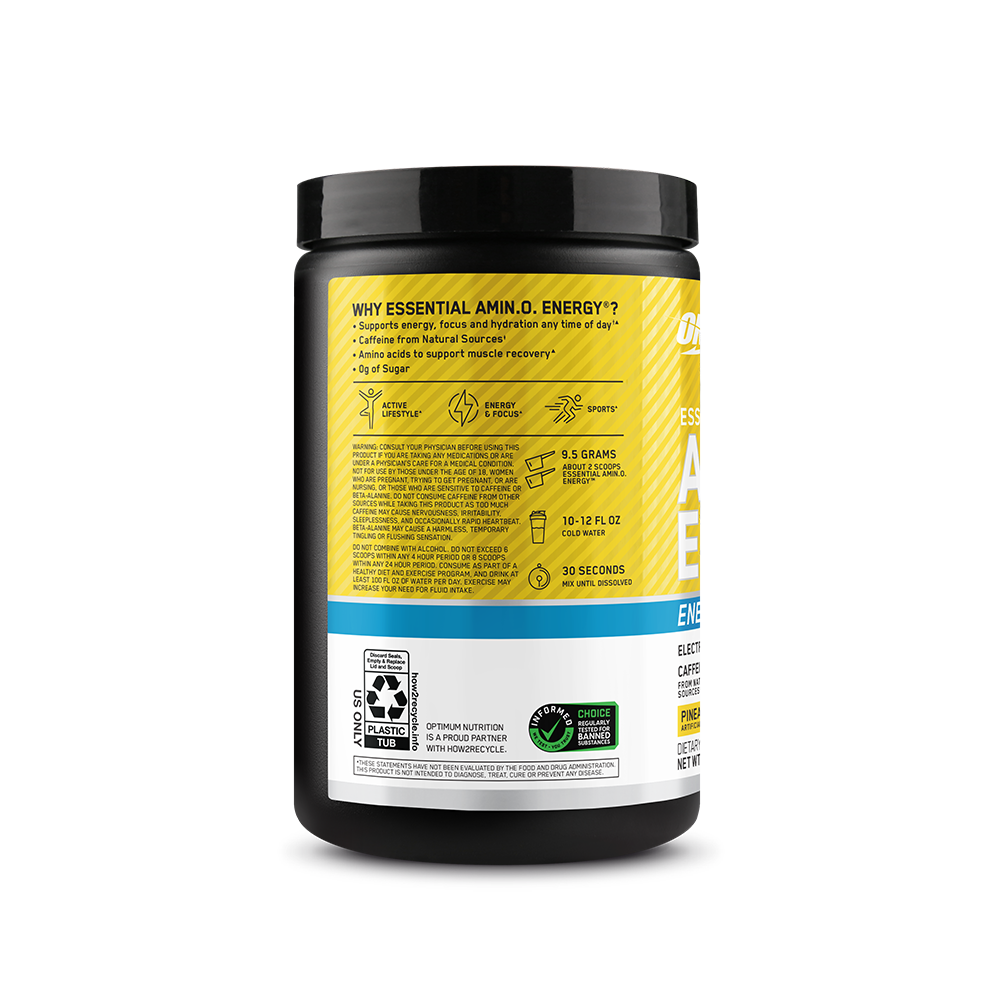 ON ESSENTIAL AMINO ENERGY + ELECTROLYTES