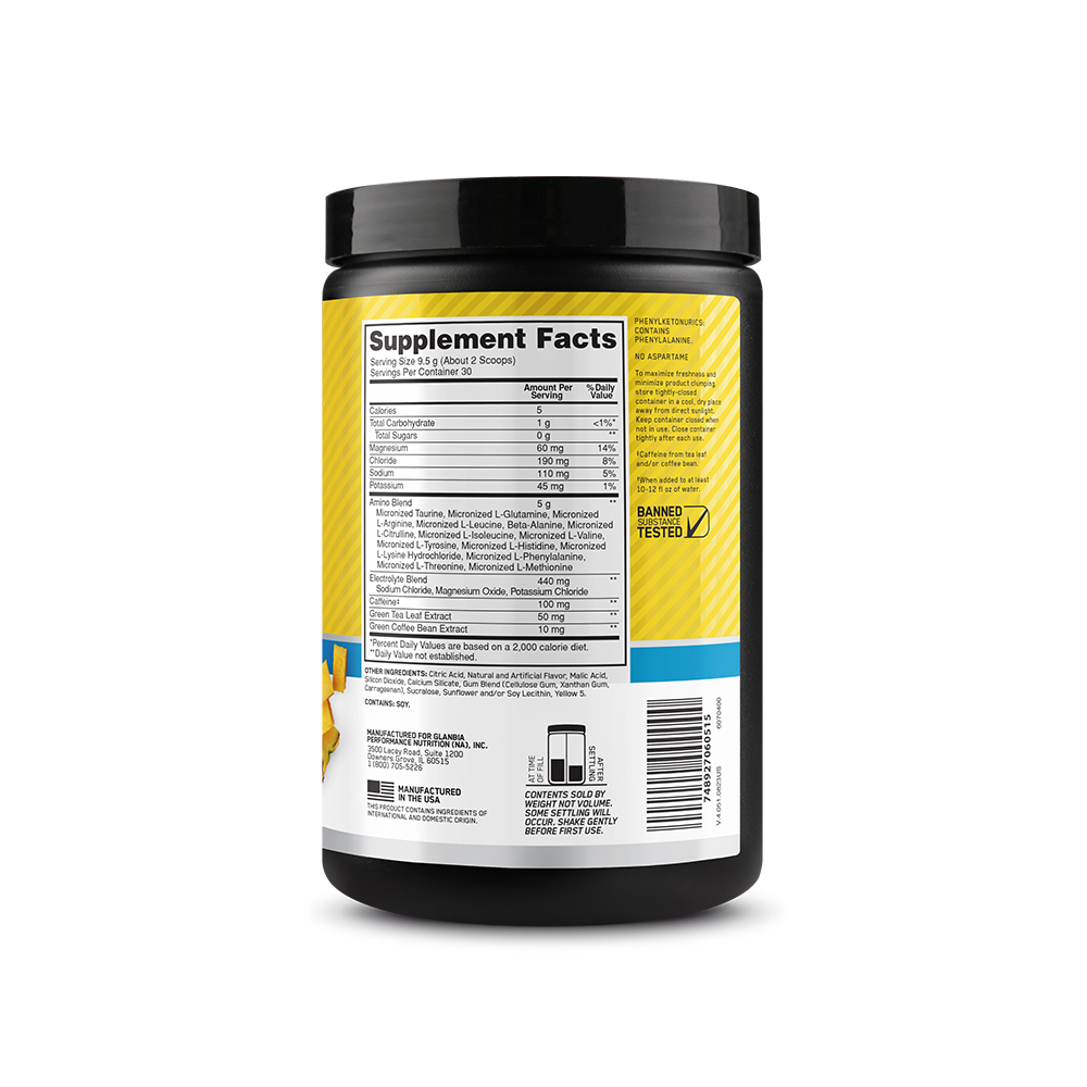 ON ESSENTIAL AMINO ENERGY + ELECTROLYTES