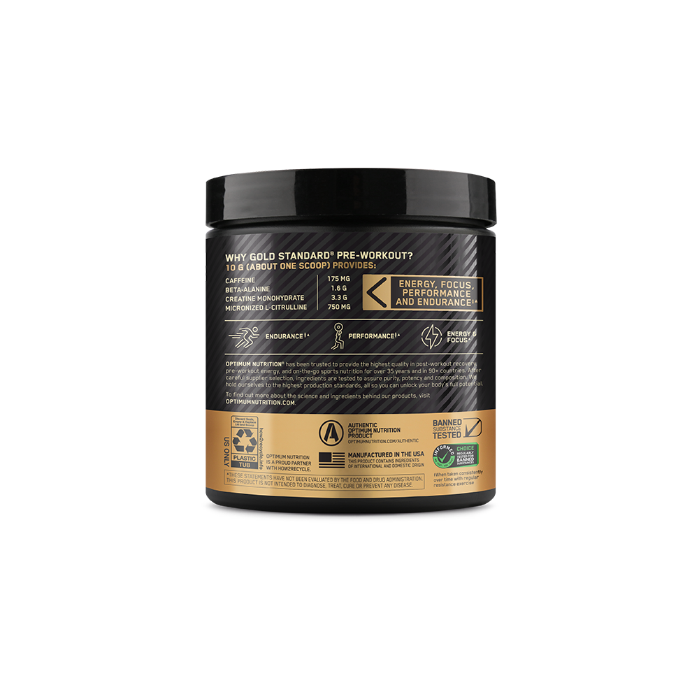 ON GOLD STANDARD PRE WORKOUT