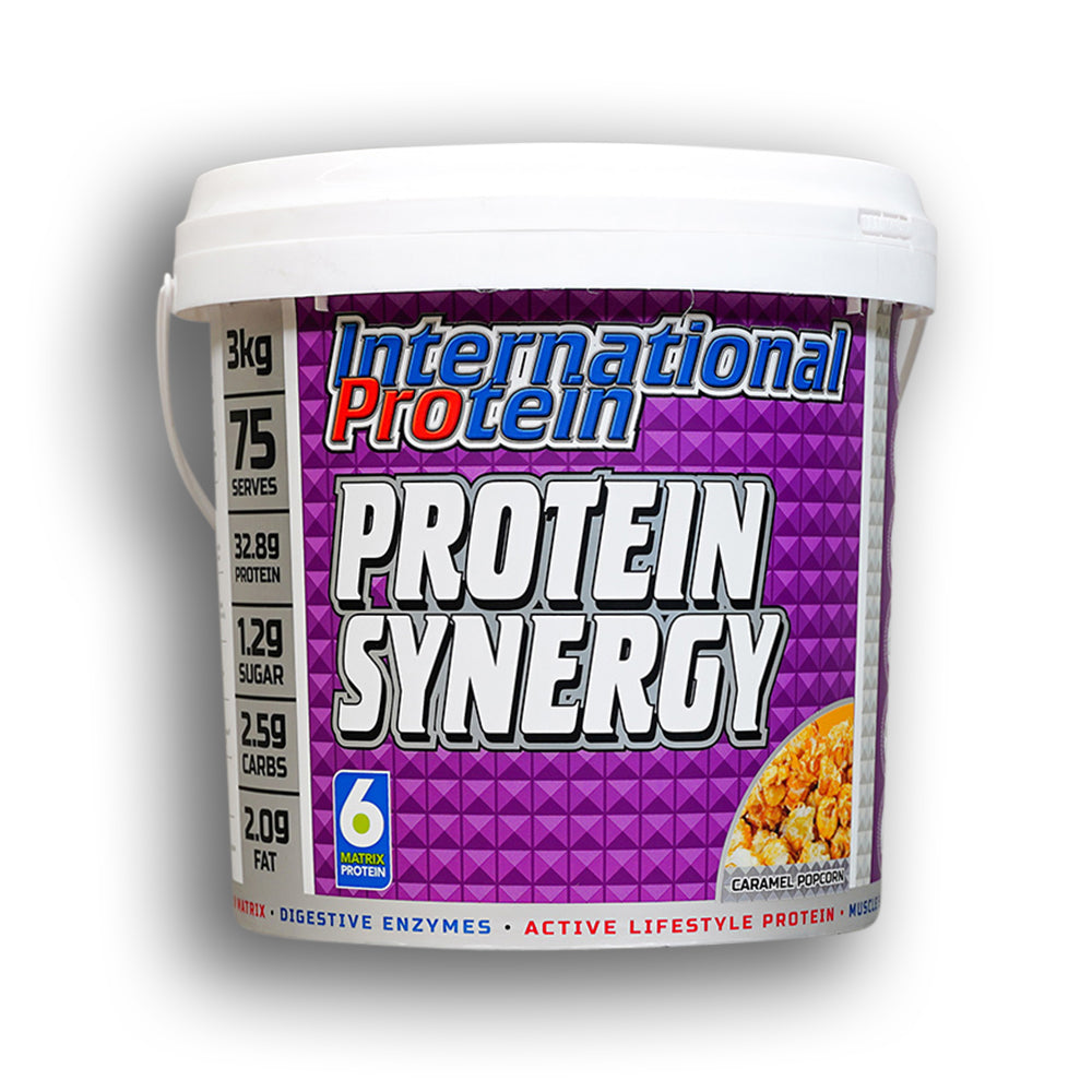 INTERNATIONAL PROTEIN	- PROTEIN SYNERGY - 3KG