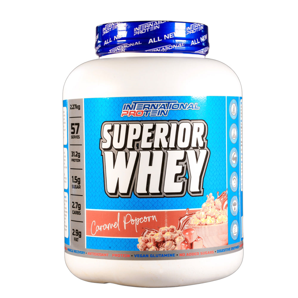 INTERNATIONAL PROTEIN SUPERIOR WHEY - 2.27KG
