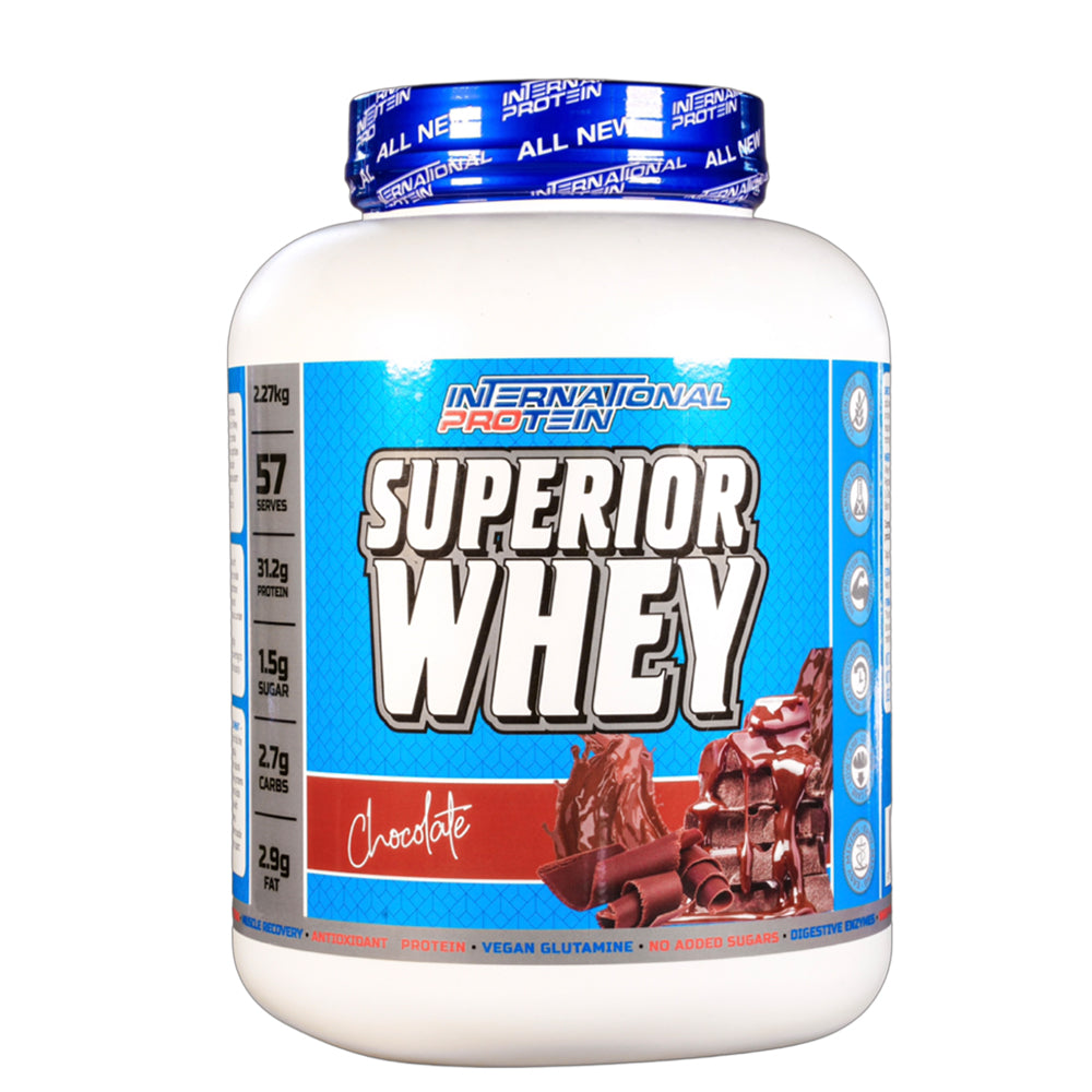 INTERNATIONAL PROTEIN SUPERIOR WHEY - 2.27KG