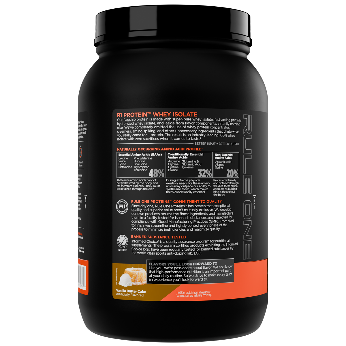 Rule 1 Whey Isolate - 1.5