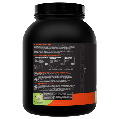 Rule 1 Whey Isolate - 3 LB