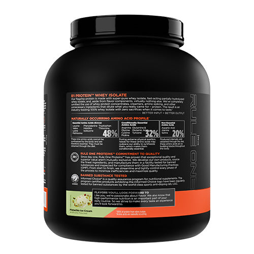 Rule 1 Whey Isolate - 5 LB