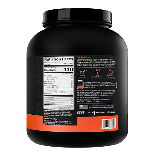 Rule 1 Whey Isolate - 5 LB