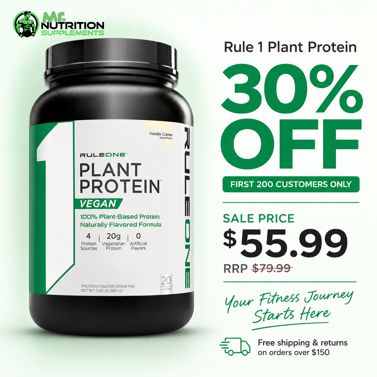 Rule 1 Plant Protein