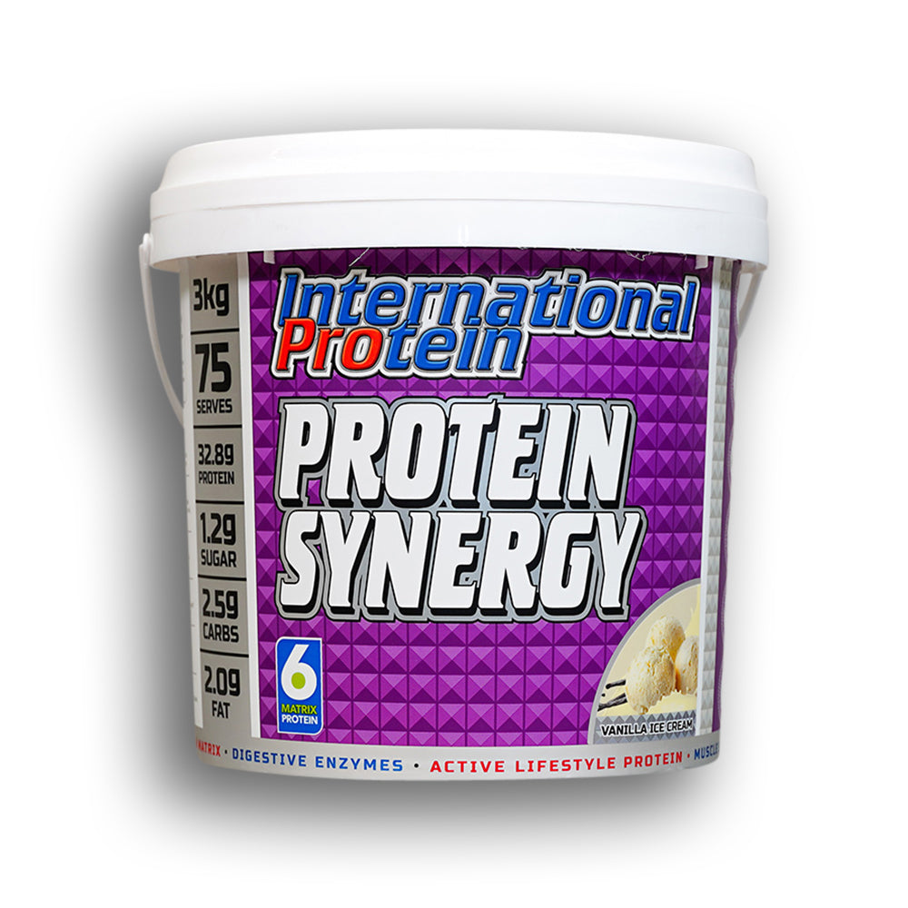 INTERNATIONAL PROTEIN	- PROTEIN SYNERGY - 3KG