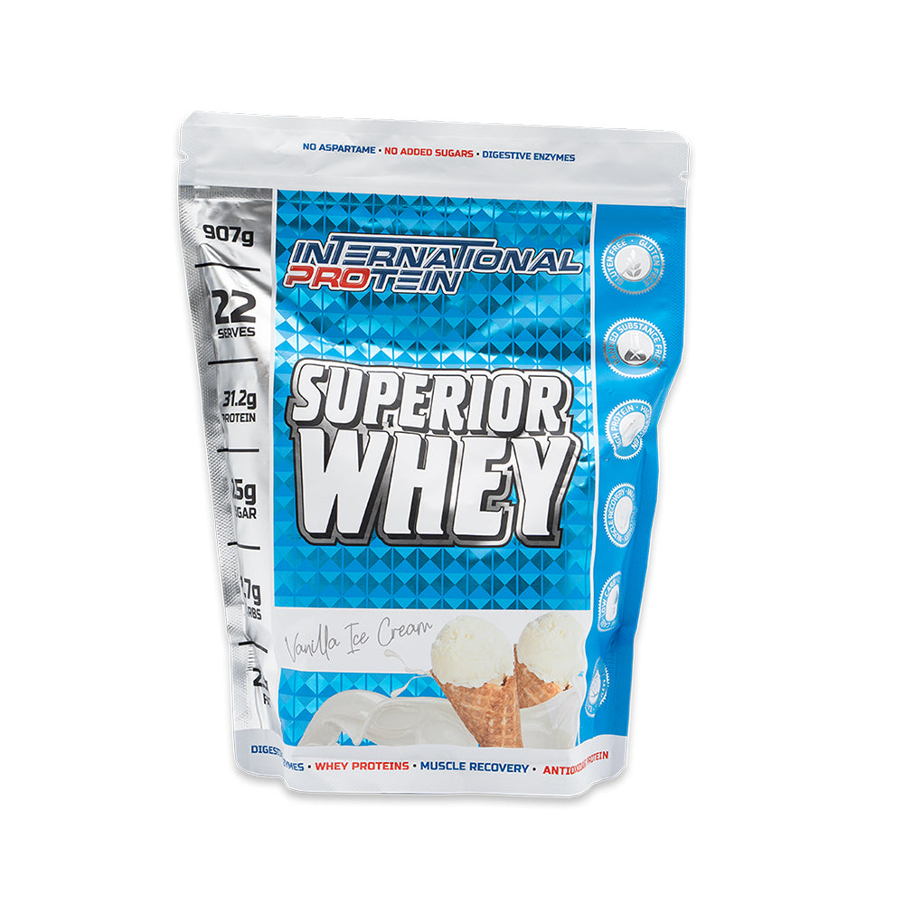 INTERNATIONAL PROTEIN SUPERIOR WHEY - 907G