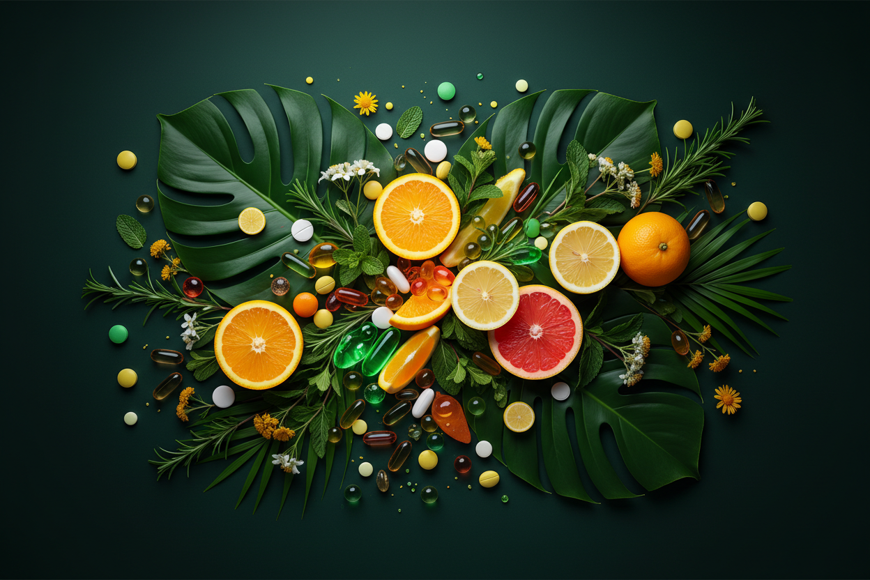 Vitamins and health supplements